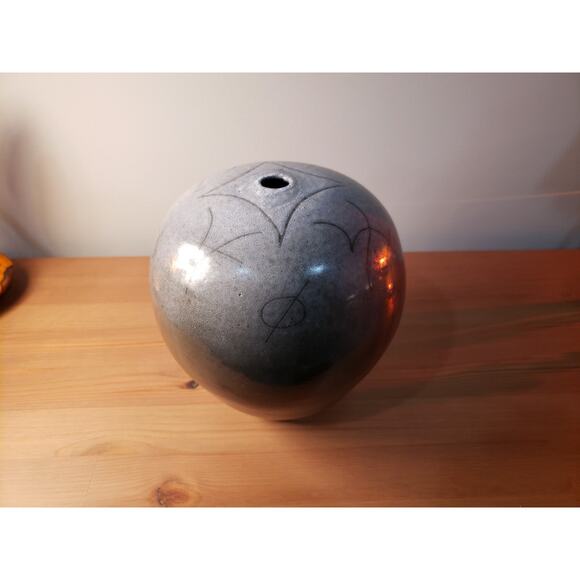 Studio Pottery Guy Adamec Contemporary Mcm Design Ceramic Vase 7" - Picture 1 of 7